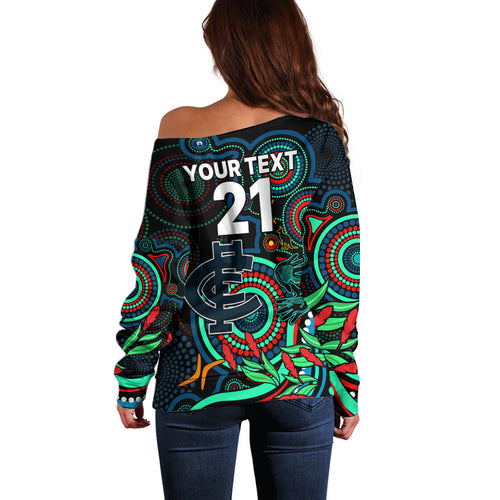 custom-carlton-blues-football-aboriginal-art-off-shoulder-sweater-naidoc-indigenous-tribal