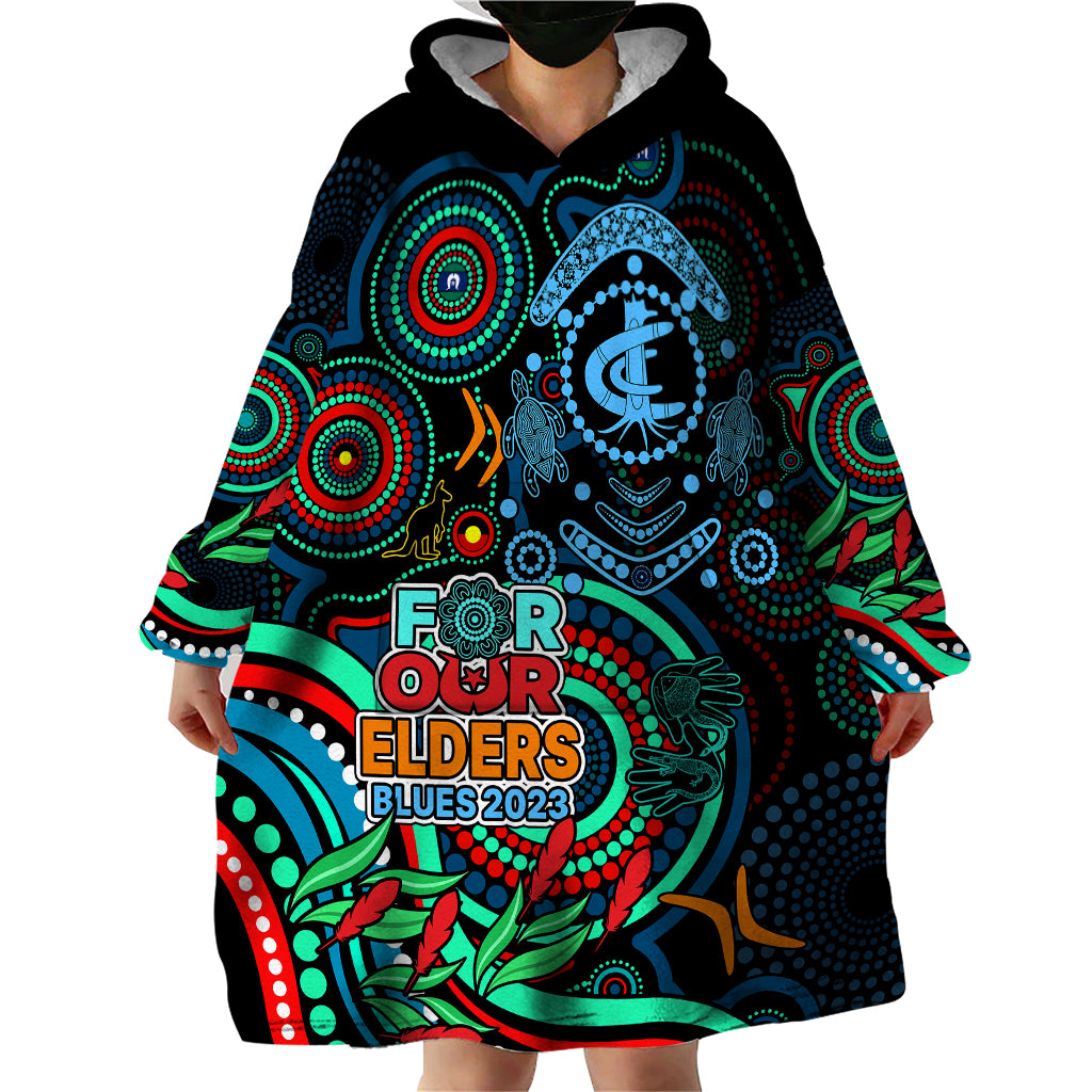 custom-carlton-blues-football-aboriginal-art-wearable-blanket-hoodie-naidoc-indigenous-tribal