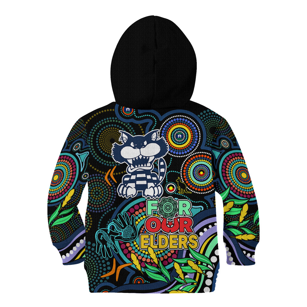 cats-football-aboriginal-art-kid-hoodie-naidoc-indigenous-tribal