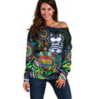 cats-football-aboriginal-art-off-shoulder-sweater-naidoc-indigenous-tribal