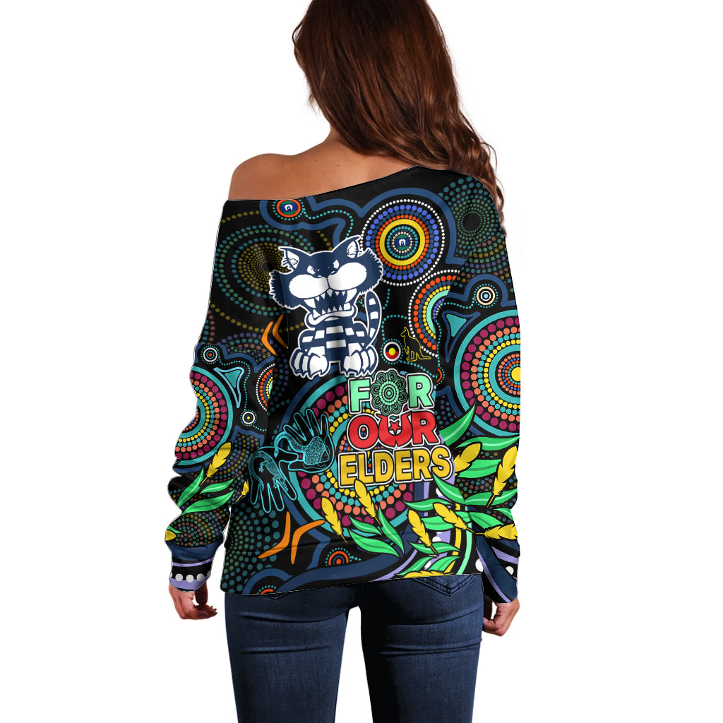cats-football-aboriginal-art-off-shoulder-sweater-naidoc-indigenous-tribal