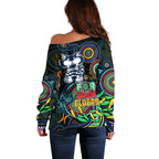 cats-football-aboriginal-art-off-shoulder-sweater-naidoc-indigenous-tribal