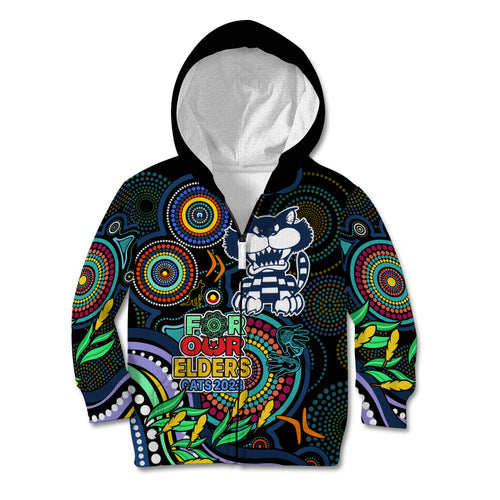 custom-cats-football-aboriginal-art-kid-hoodie-naidoc-indigenous-tribal