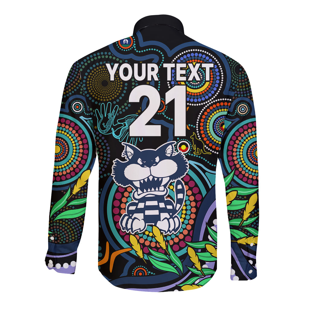 custom-cats-football-aboriginal-art-long-sleeve-button-shirt-naidoc-indigenous-tribal