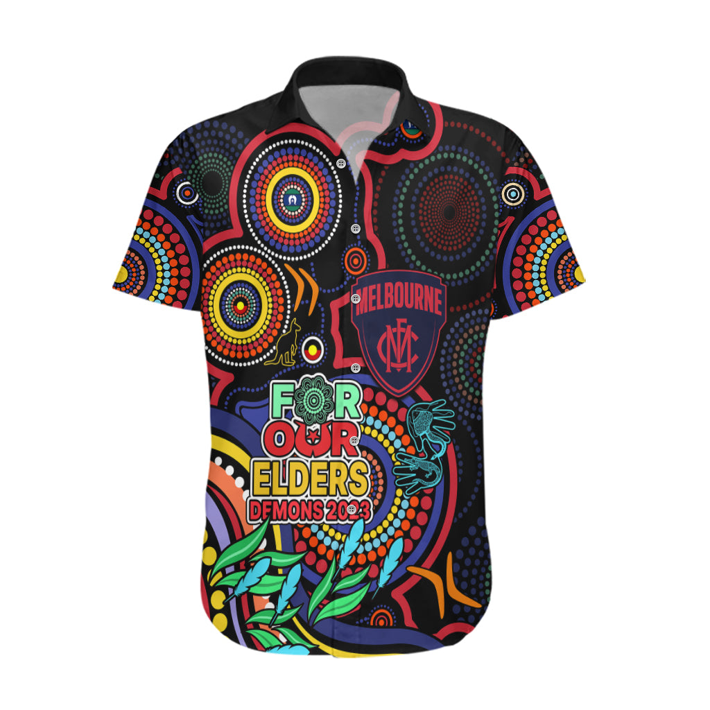 custom-demons-football-aboriginal-art-hawaiian-shirt-naidoc-indigenous-tribal