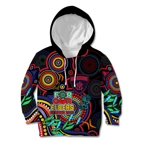 custom-demons-football-aboriginal-art-kid-hoodie-naidoc-indigenous-tribal