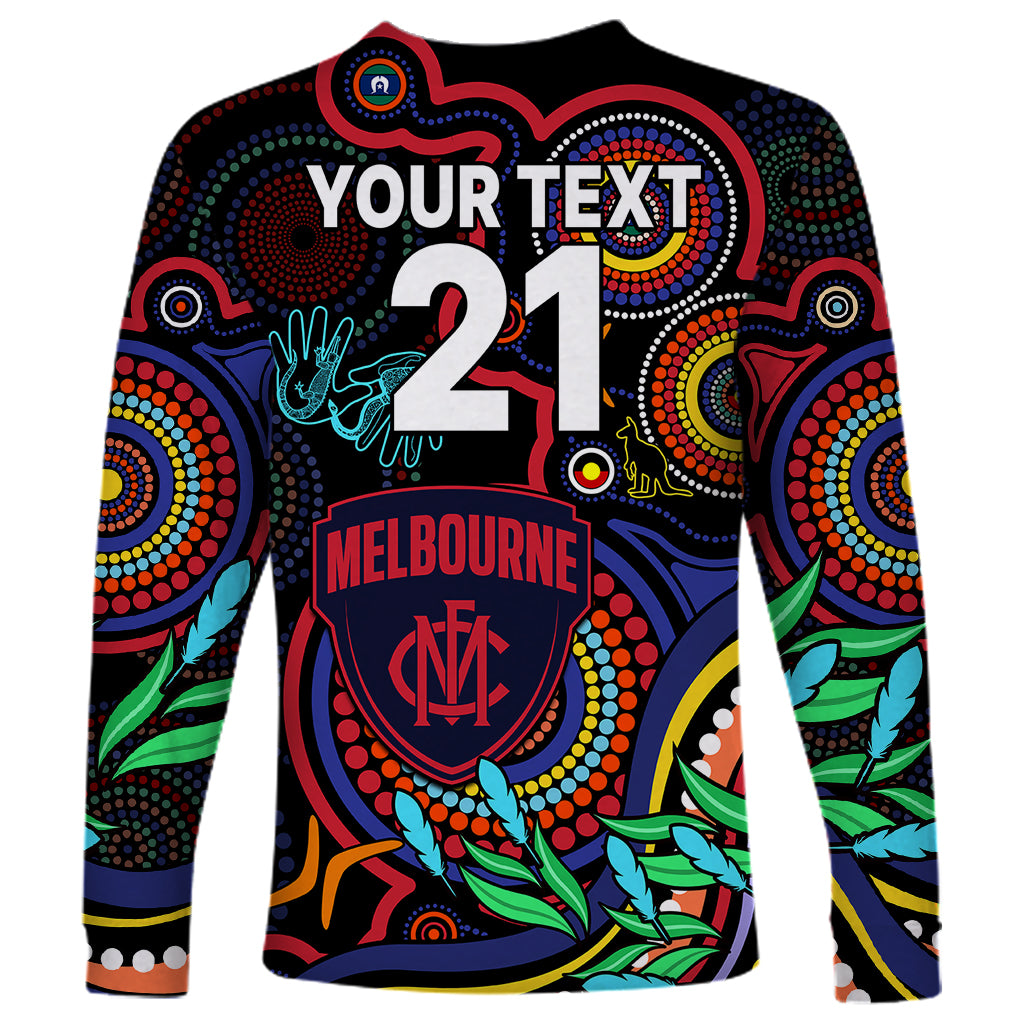custom-demons-football-aboriginal-art-long-sleeve-shirt-naidoc-indigenous-tribal