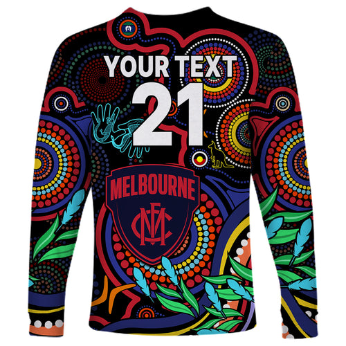 custom-demons-football-aboriginal-art-long-sleeve-shirt-naidoc-indigenous-tribal