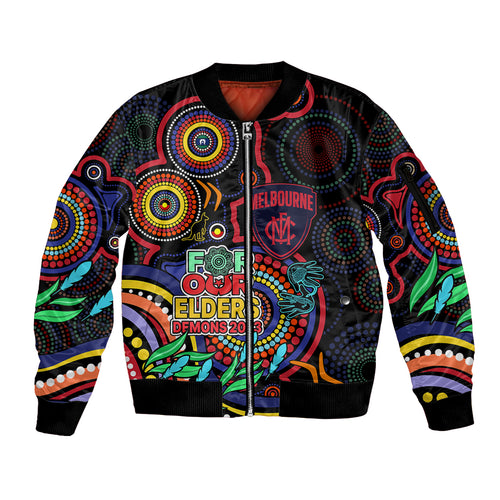 custom-demons-football-aboriginal-art-sleeve-zip-bomber-jacket-naidoc-indigenous-tribal