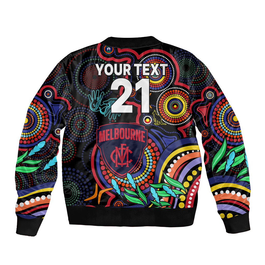 custom-demons-football-aboriginal-art-sleeve-zip-bomber-jacket-naidoc-indigenous-tribal
