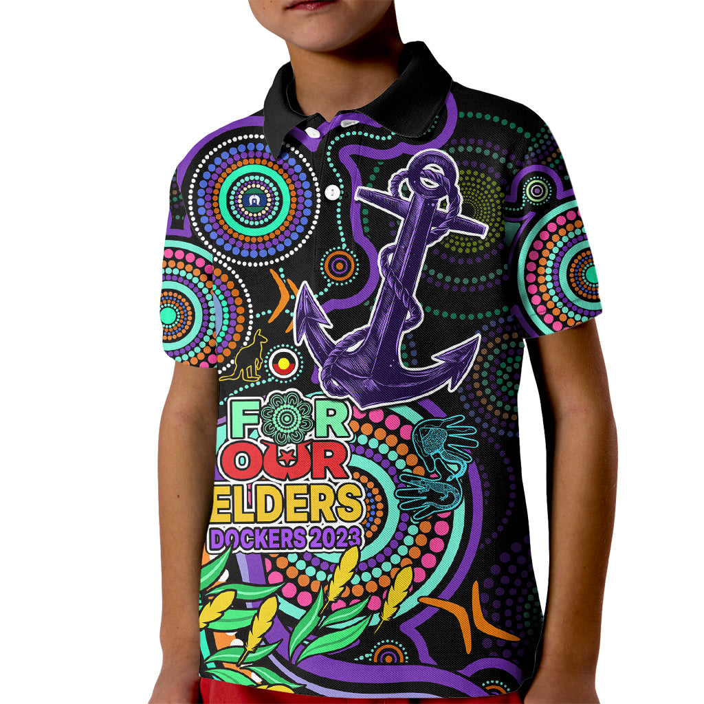 custom-dockers-football-aboriginal-art-kid-polo-shirt-naidoc-indigenous-tribal