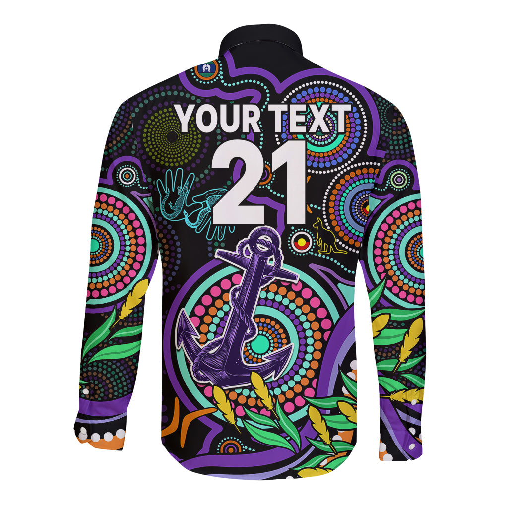 custom-dockers-football-aboriginal-art-long-sleeve-button-shirt-naidoc-indigenous-tribal