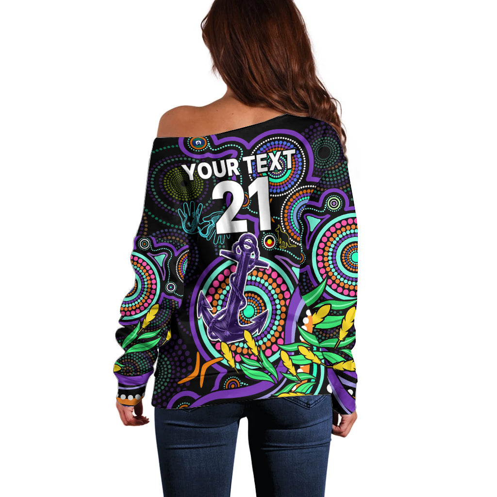custom-dockers-football-aboriginal-art-off-shoulder-sweater-naidoc-indigenous-tribal
