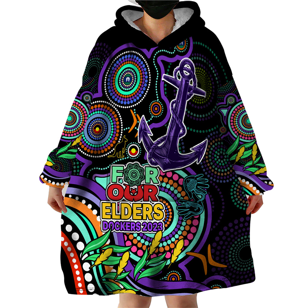 custom-dockers-football-aboriginal-art-wearable-blanket-hoodie-naidoc-indigenous-tribal
