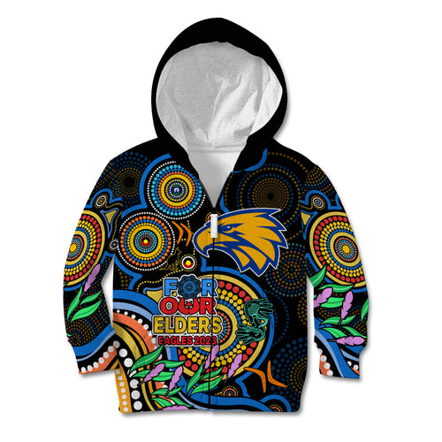 custom-eagles-football-aboriginal-art-kid-hoodie-naidoc-indigenous-tribal