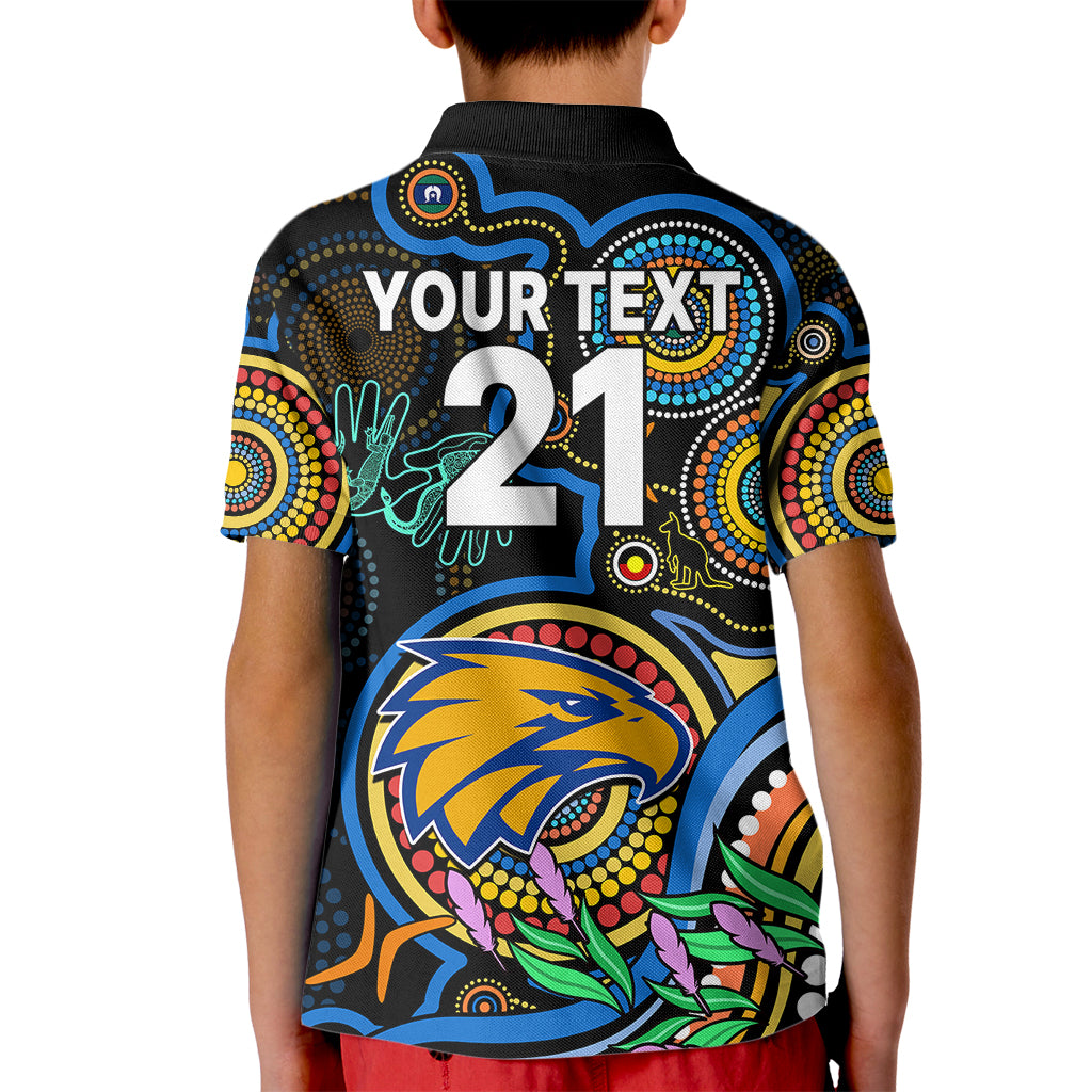 custom-eagles-football-aboriginal-art-kid-polo-shirt-naidoc-indigenous-tribal