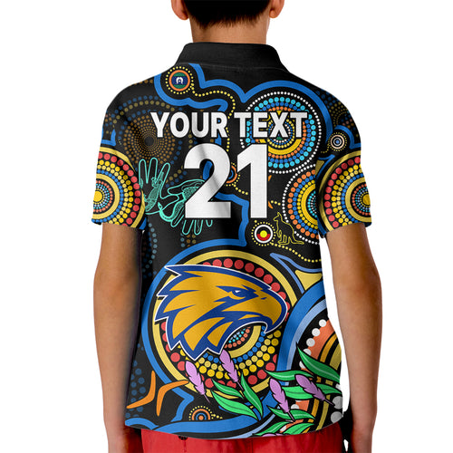 custom-eagles-football-aboriginal-art-kid-polo-shirt-naidoc-indigenous-tribal