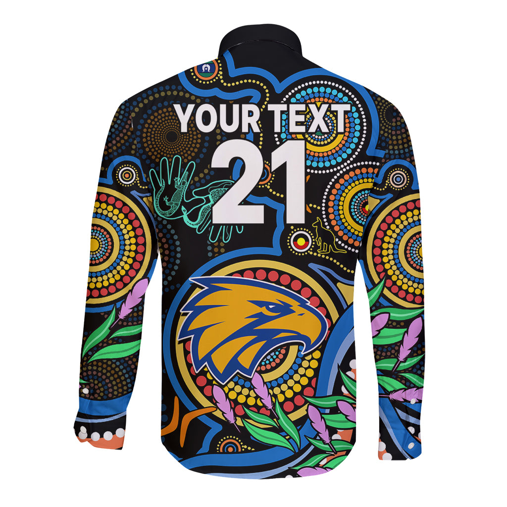 custom-eagles-football-aboriginal-art-long-sleeve-button-shirt-naidoc-indigenous-tribal