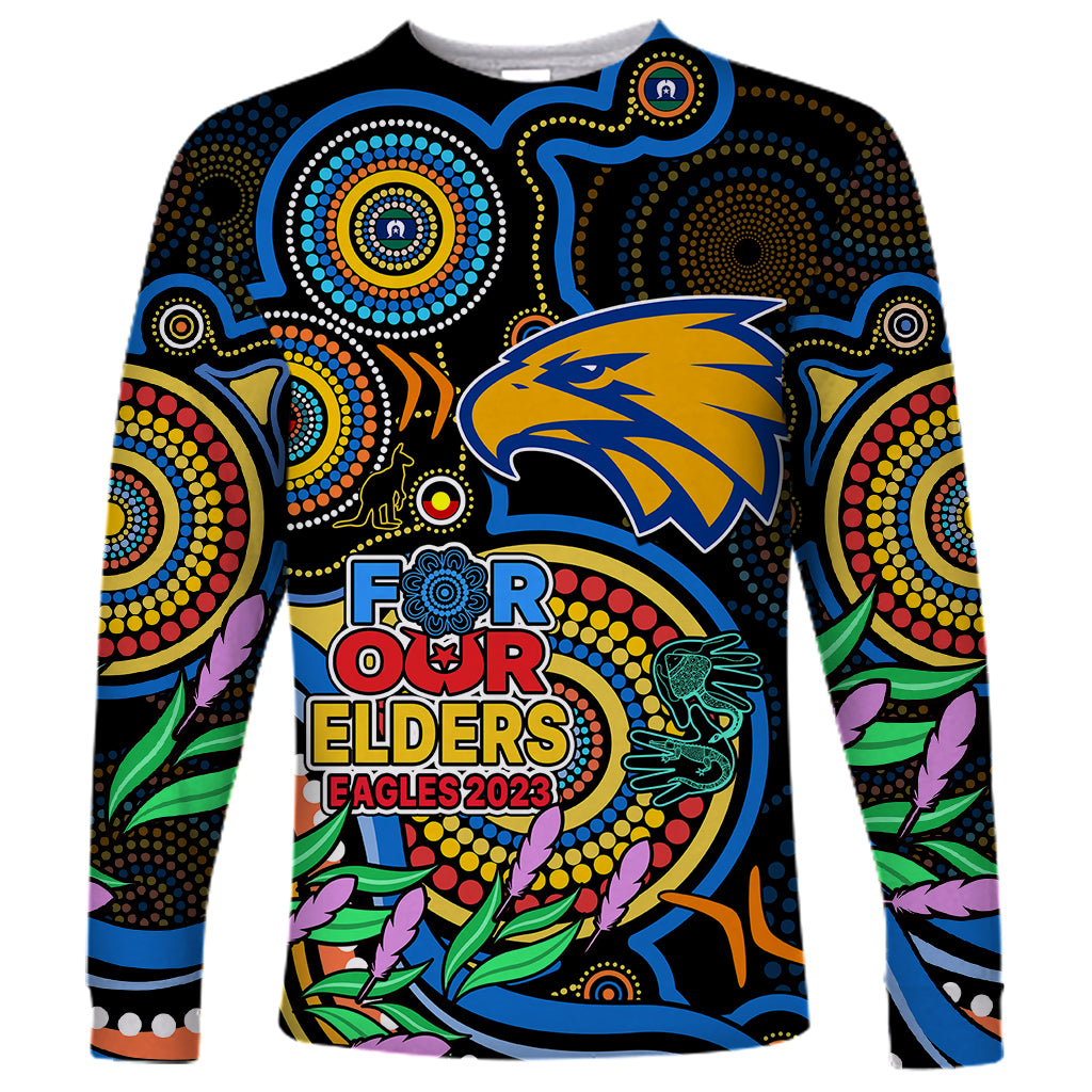 custom-eagles-football-aboriginal-art-long-sleeve-shirt-naidoc-indigenous-tribal