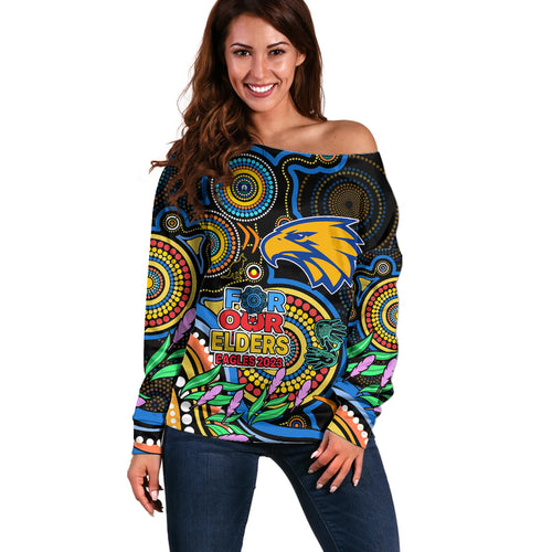 custom-eagles-football-aboriginal-art-off-shoulder-sweater-naidoc-indigenous-tribal