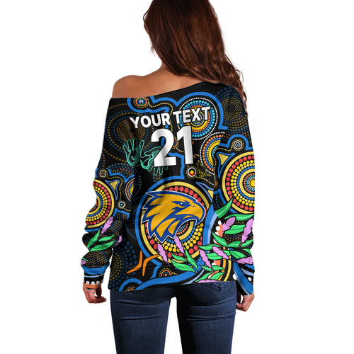 custom-eagles-football-aboriginal-art-off-shoulder-sweater-naidoc-indigenous-tribal