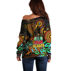hawks-football-aboriginal-art-off-shoulder-sweater-naidoc-indigenous-tribal