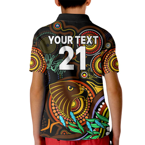 custom-hawks-football-aboriginal-art-kid-polo-shirt-naidoc-indigenous-tribal