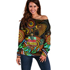 custom-hawks-football-aboriginal-art-off-shoulder-sweater-naidoc-indigenous-tribal