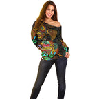 custom-hawks-football-aboriginal-art-off-shoulder-sweater-naidoc-indigenous-tribal