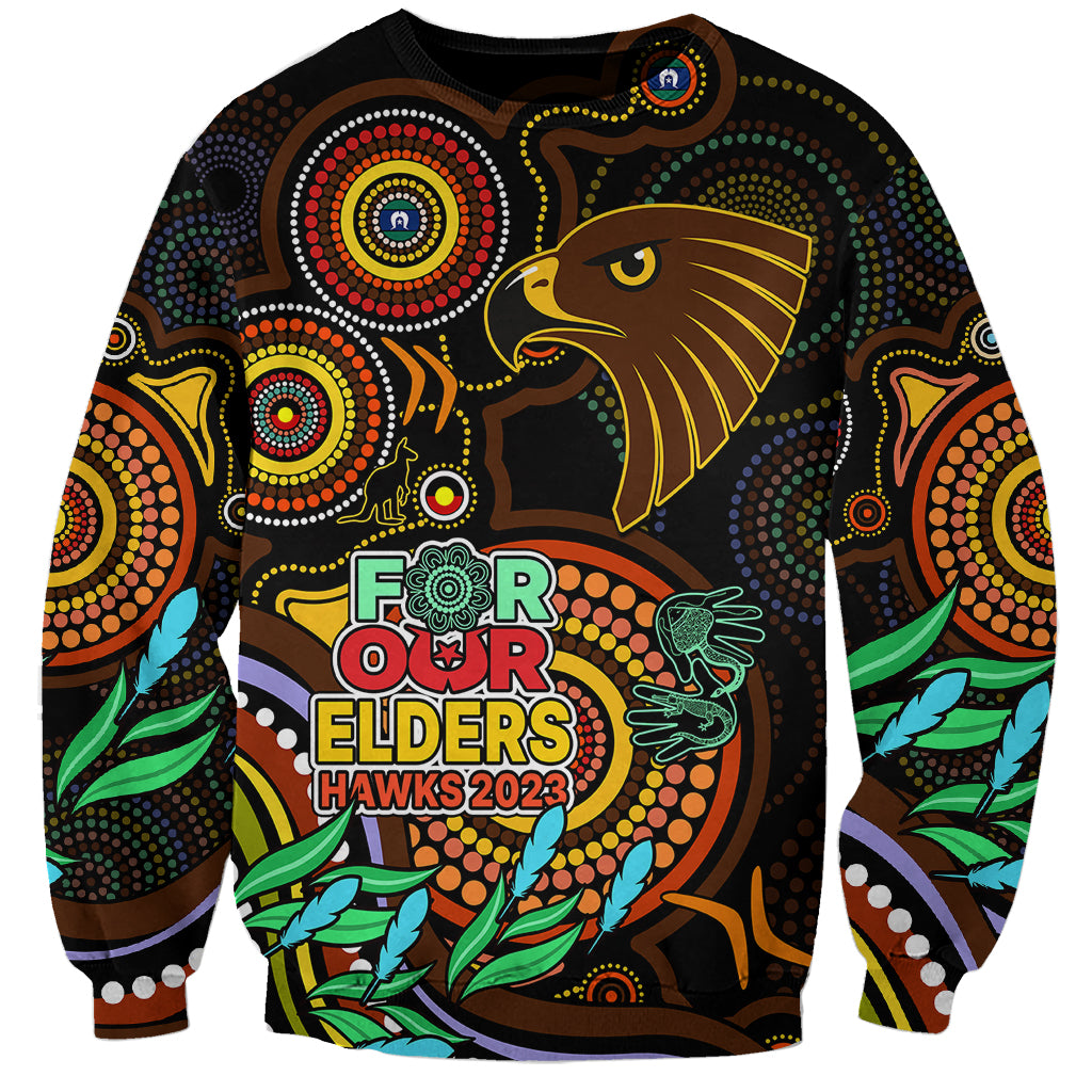 custom-hawks-football-aboriginal-art-sweatshirt-naidoc-indigenous-tribal