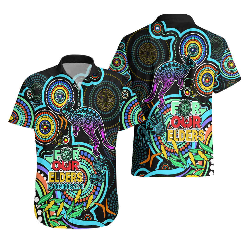 kangaroos-football-aboriginal-art-hawaiian-shirt-naidoc-indigenous-tribal