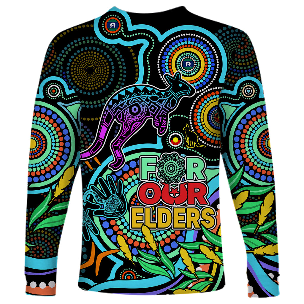 kangaroos-football-aboriginal-art-long-sleeve-shirt-naidoc-indigenous-tribal