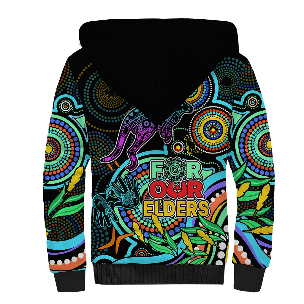 kangaroos-football-aboriginal-art-sherpa-hoodie-naidoc-indigenous-tribal