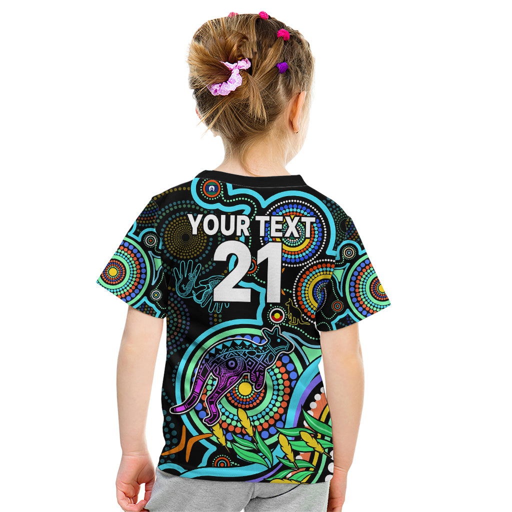 custom-kangaroos-football-aboriginal-art-kid-t-shirt-naidoc-indigenous-tribal