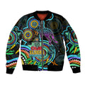 custom-kangaroos-football-aboriginal-art-sleeve-zip-bomber-jacket-naidoc-indigenous-tribal