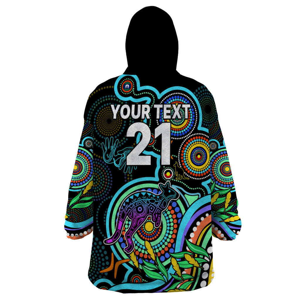 custom-kangaroos-football-aboriginal-art-wearable-blanket-hoodie-naidoc-indigenous-tribal