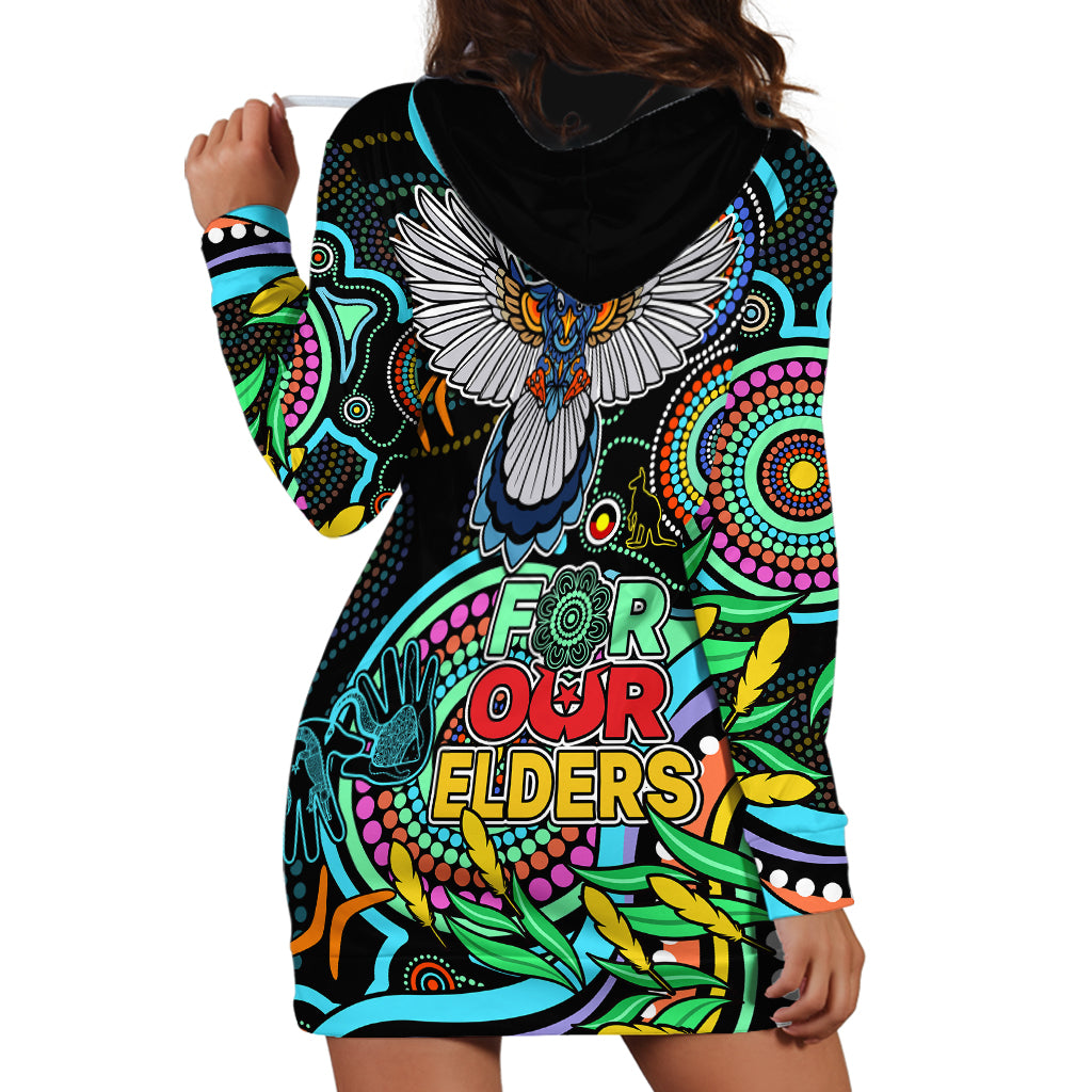 magpies-football-aboriginal-art-hoodie-dress-naidoc-indigenous-tribal