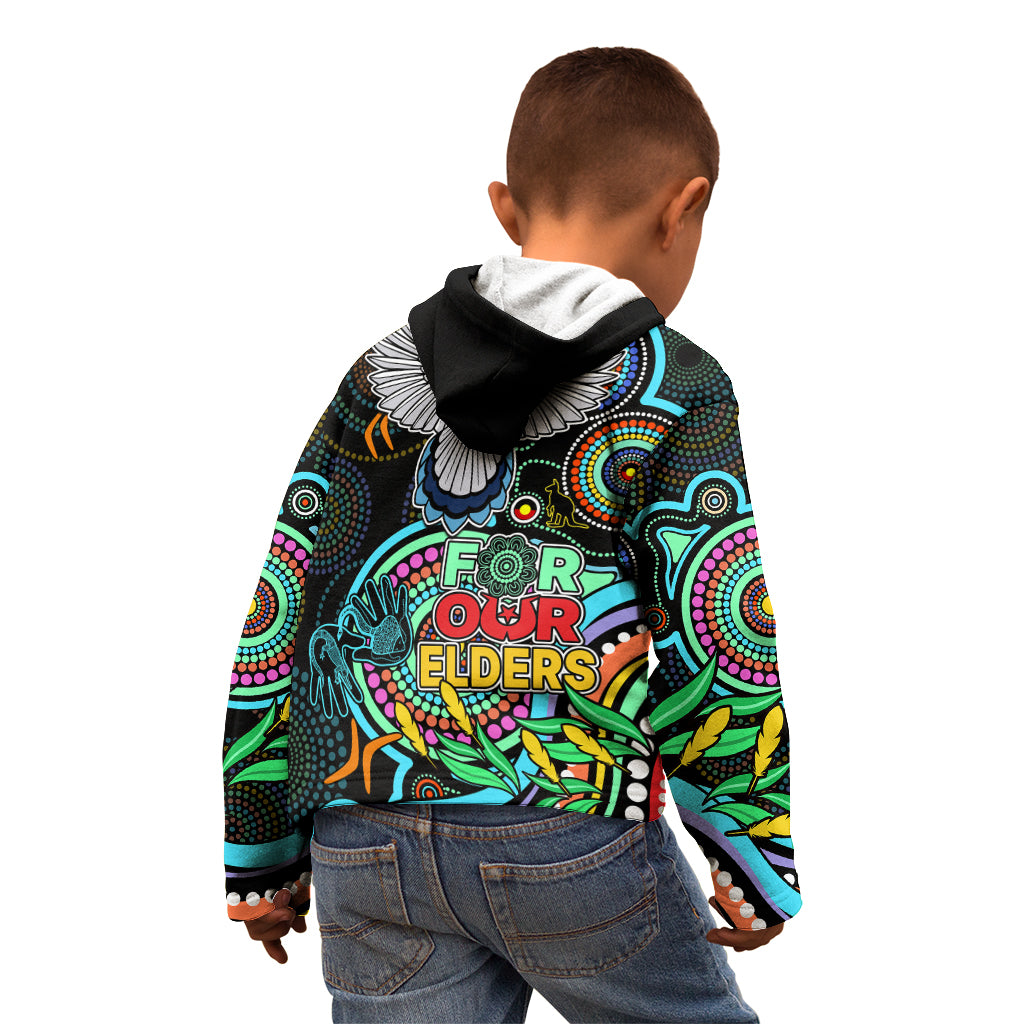 magpies-football-aboriginal-art-kid-hoodie-naidoc-indigenous-tribal