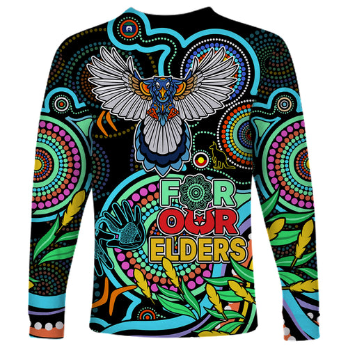 magpies-football-aboriginal-art-long-sleeve-shirt-naidoc-indigenous-tribal