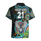 custom-magpies-football-aboriginal-art-hawaiian-shirt-naidoc-indigenous-tribal