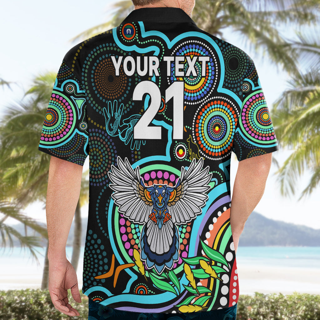 custom-magpies-football-aboriginal-art-hawaiian-shirt-naidoc-indigenous-tribal