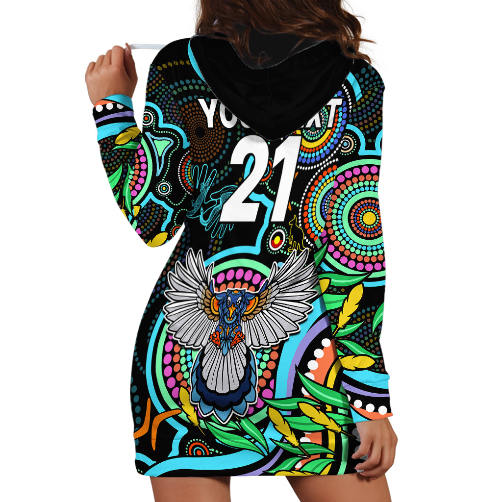 custom-magpies-football-aboriginal-art-hoodie-dress-naidoc-indigenous-tribal