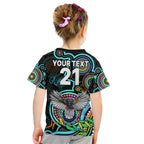 custom-magpies-football-aboriginal-art-kid-t-shirt-naidoc-indigenous-tribal