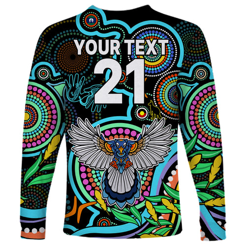 custom-magpies-football-aboriginal-art-long-sleeve-shirt-naidoc-indigenous-tribal