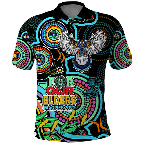 custom-magpies-football-aboriginal-art-polo-shirt-naidoc-indigenous-tribal