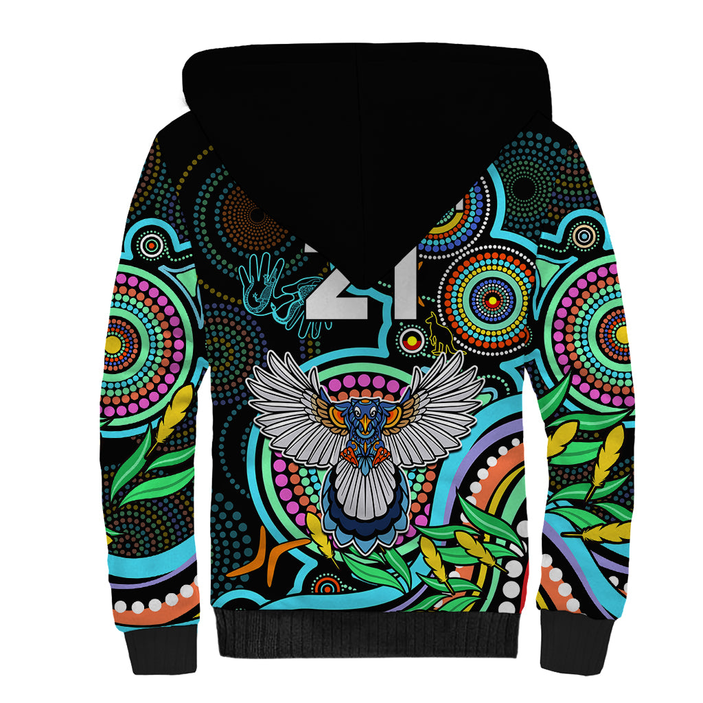custom-magpies-football-aboriginal-art-sherpa-hoodie-naidoc-indigenous-tribal