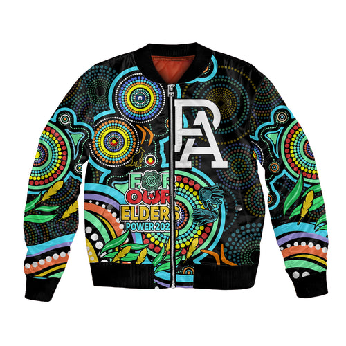 port-adelaide-football-aboriginal-art-bomber-jacket-naidoc-indigenous-tribal