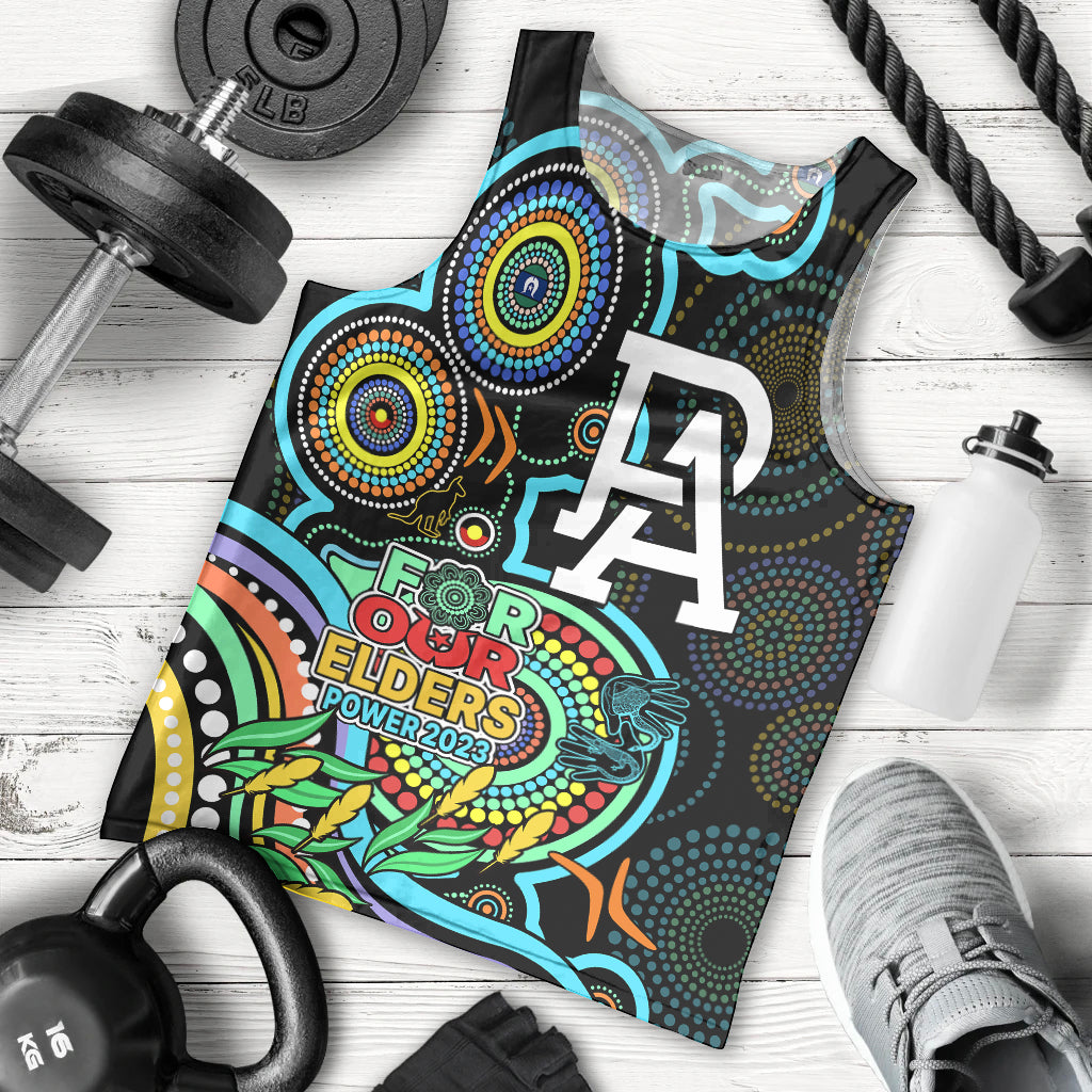 port-adelaide-football-aboriginal-art-men-tank-top-naidoc-indigenous-tribal