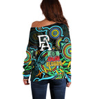 port-adelaide-football-aboriginal-art-off-shoulder-sweater-naidoc-indigenous-tribal