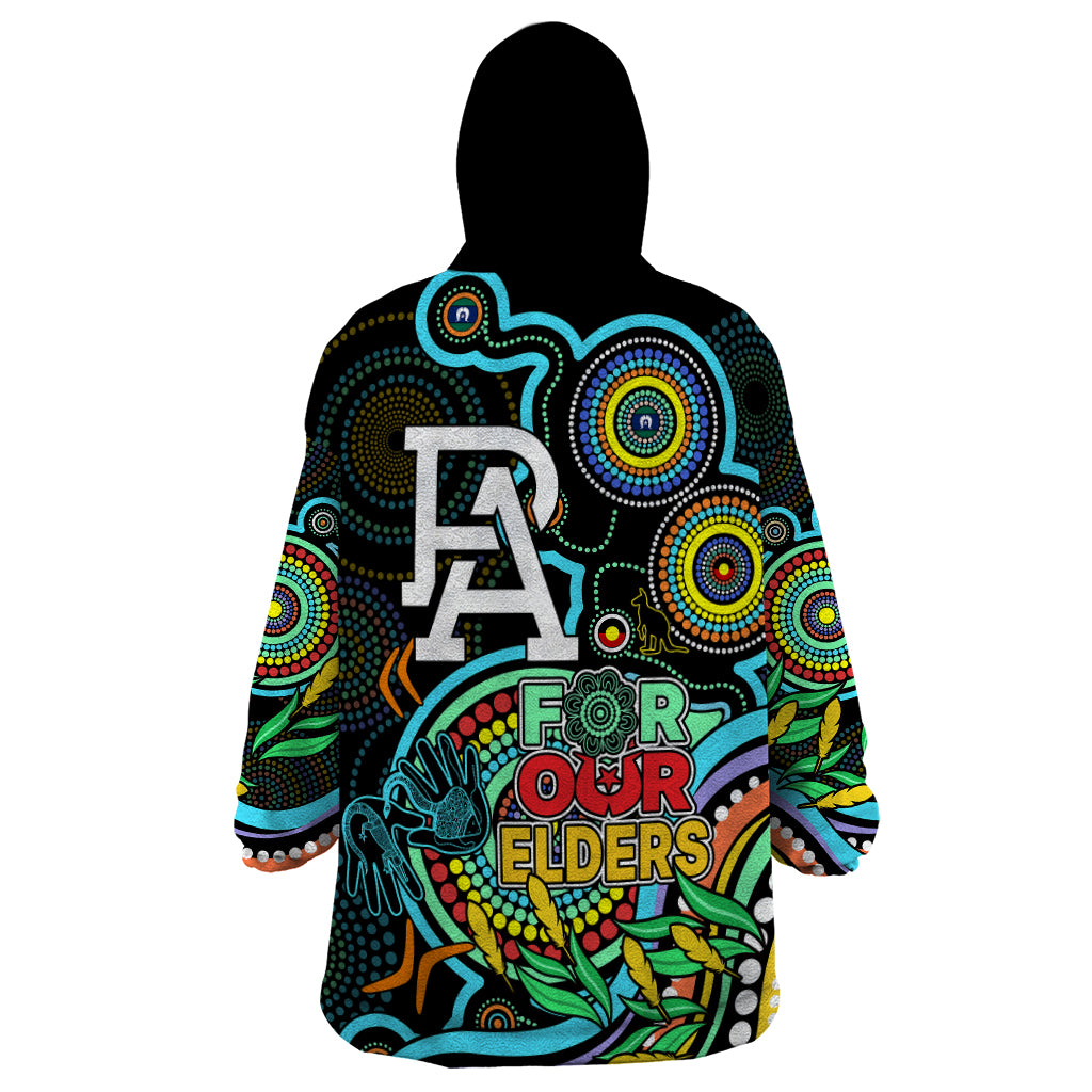 port-adelaide-football-aboriginal-art-wearable-blanket-hoodie-naidoc-indigenous-tribal